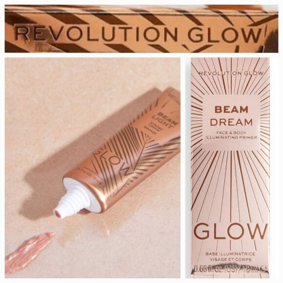 Makeup Revolution Beam Dream Face & Body Illuminating Primer - Picture 1 of 7